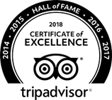 TripAdvisor - Hall of Fame